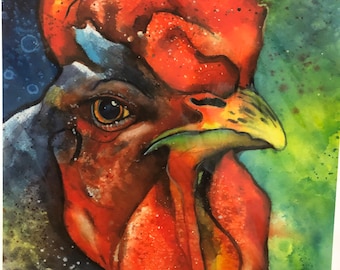 Cockadoodie 8.5x11 print