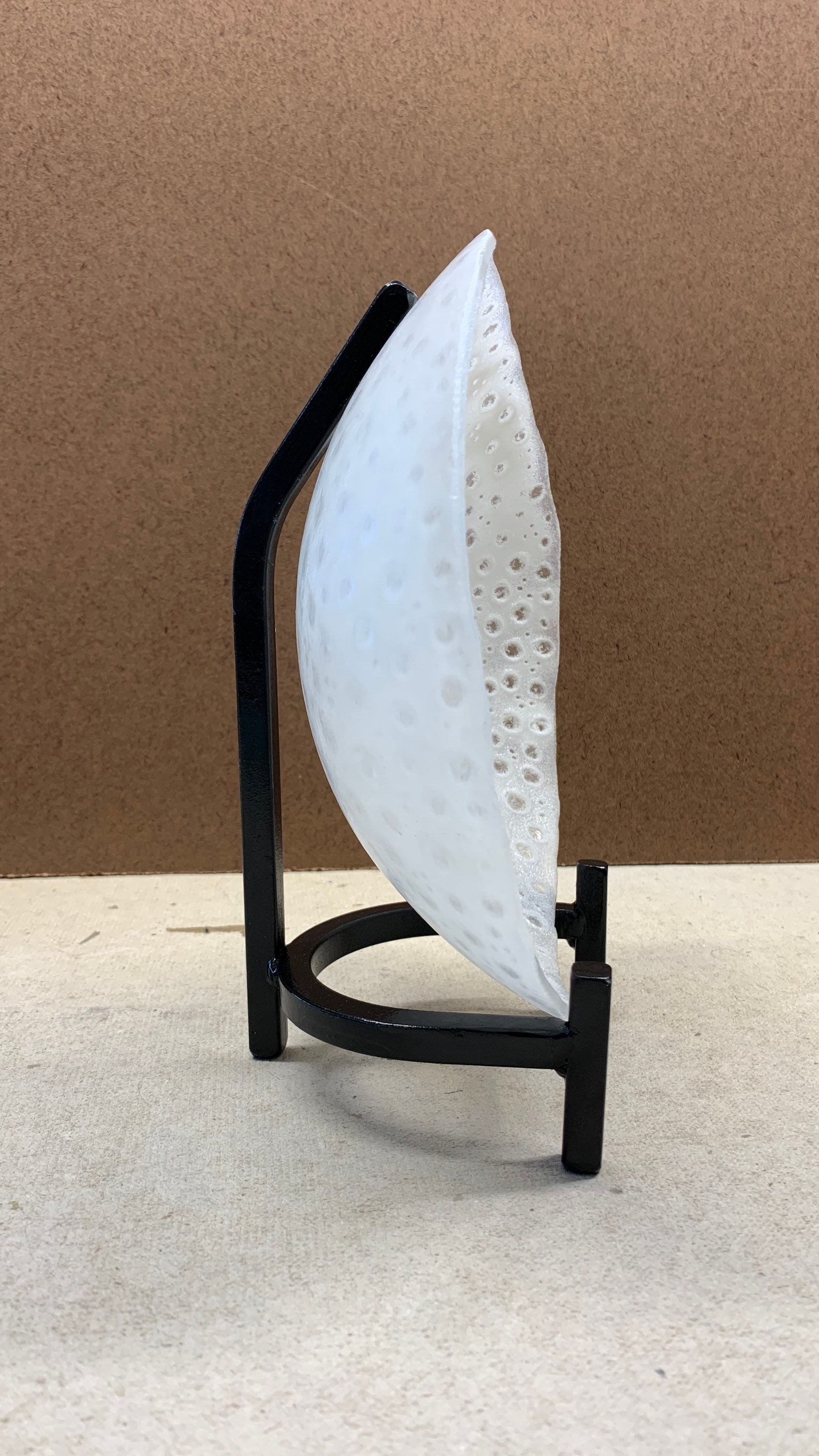 Fused glass stand/ metal stand/ art display/ stained glass Etsy