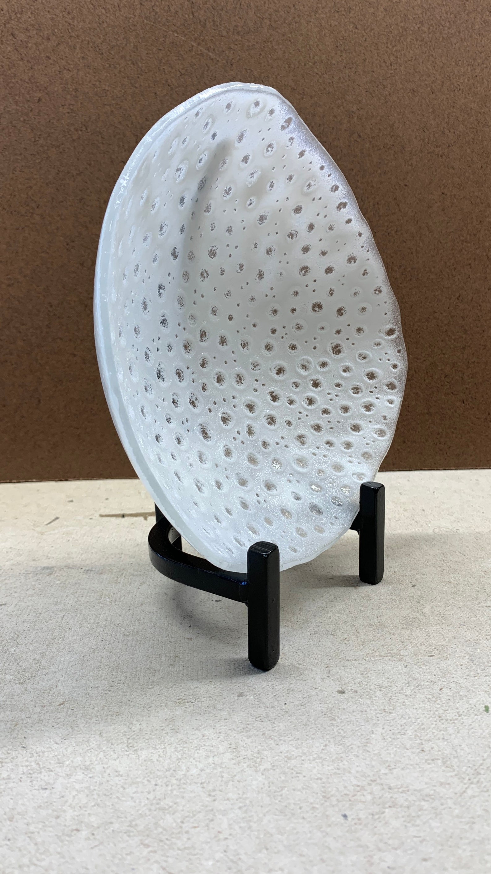 Fused glass stand/ metal stand/ art display/ stained glass Etsy