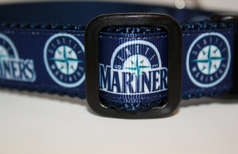 Seattle Mariners Dog Collar/ Baseball Collar/ MLB Collar/ 1 Etsy