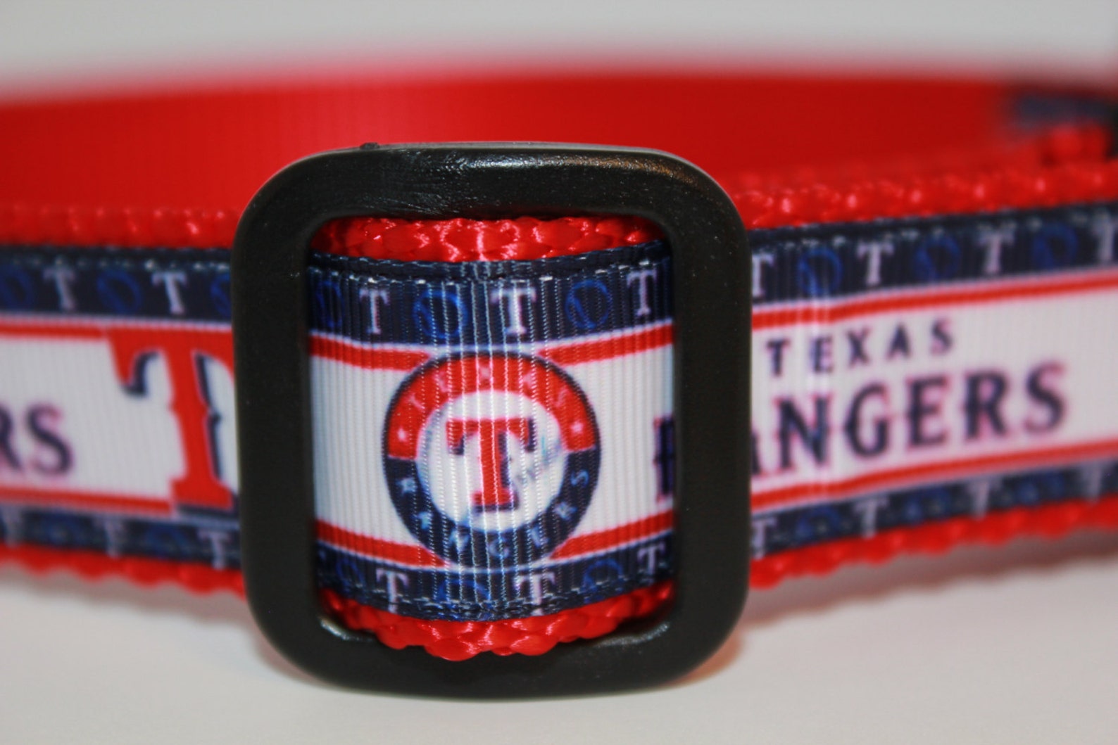 Texas Rangers Dog Collar/ Baseball Collar/ MLB Collar/ 1 inch Etsy