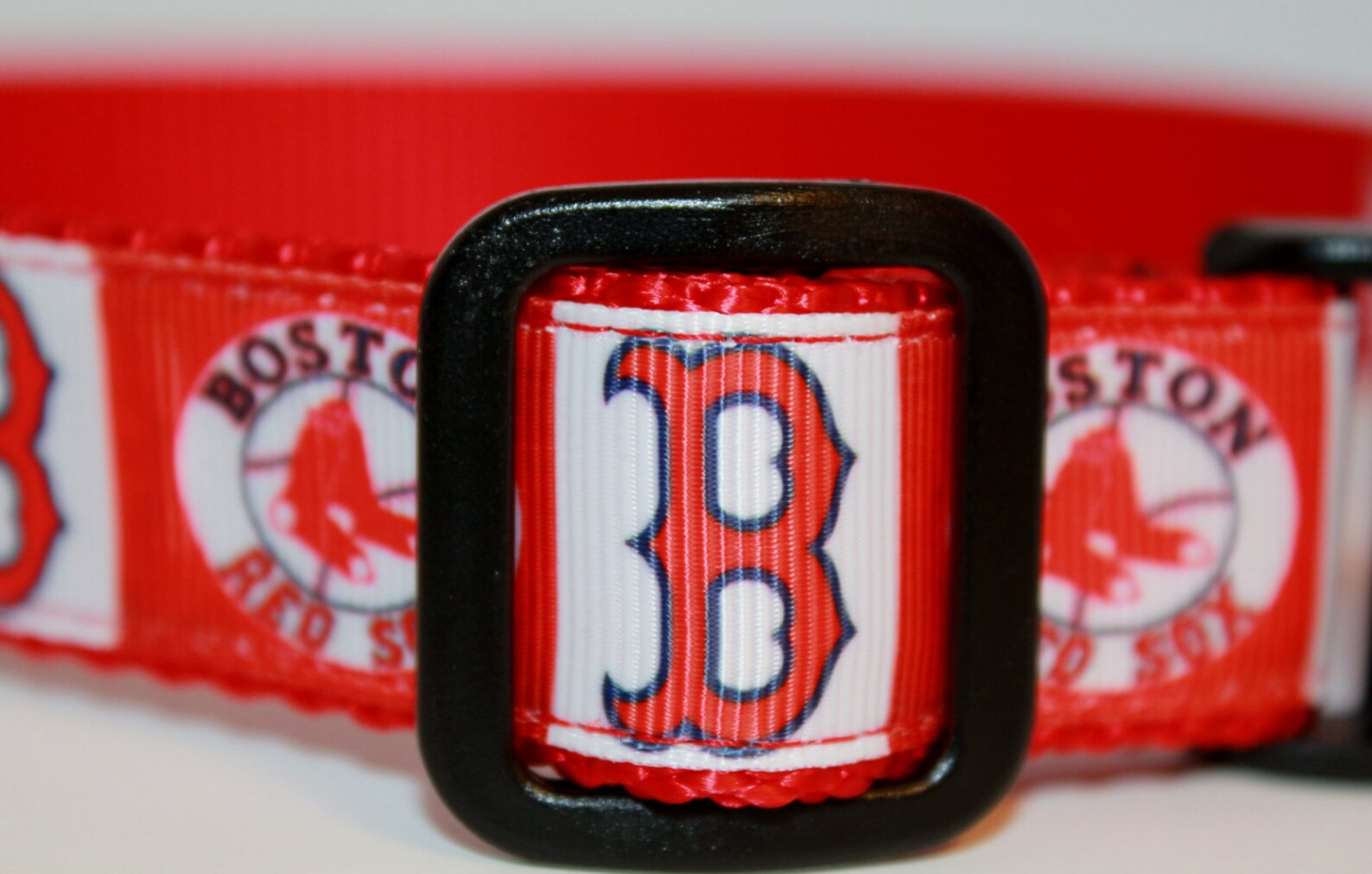 Boston Red Sox Dog Collar/ Baseball Collar/ MLB Collar/ 1 Inch Etsy