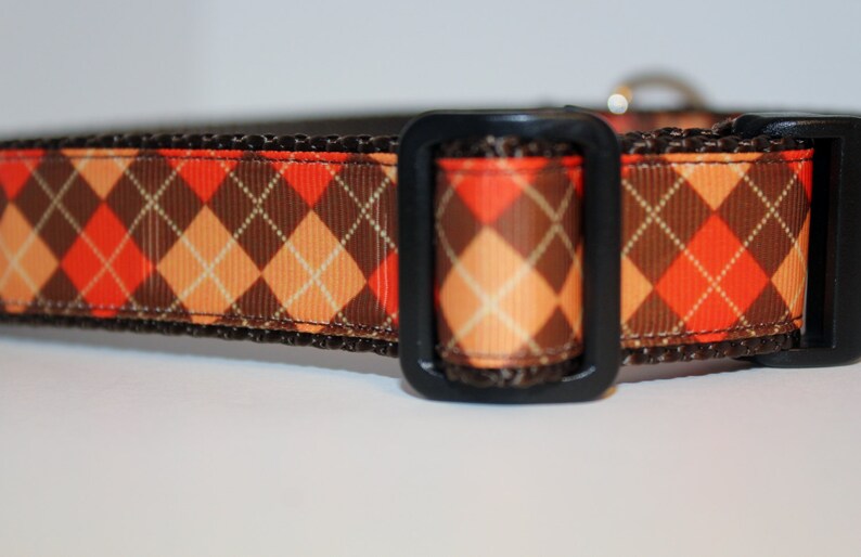 Fall Autumn Dog Collar/ Fall Dog Collar /1 inch Adjustable Dog Etsy