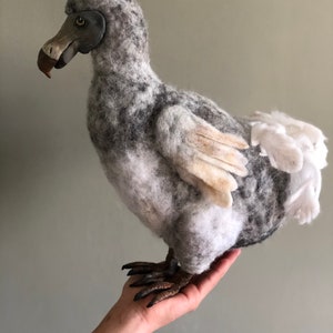 Dodo needle felted sculpture made to order