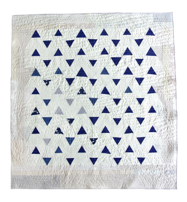 Minimal Triangles Quilt Pattern PDF Download - Easy Sewing for ...