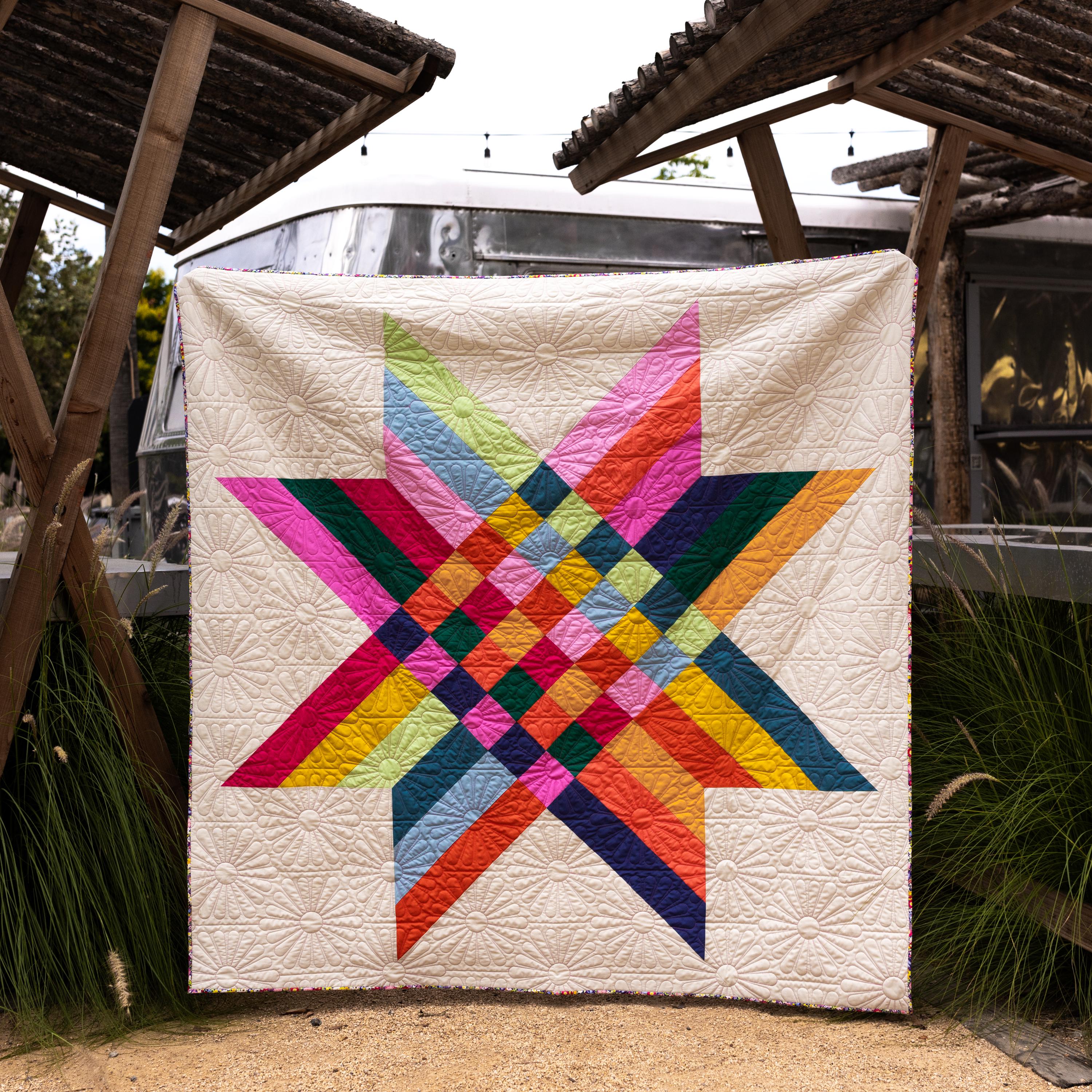 Star Crossed 2.0 Quilt Pattern PDF Download - Modern