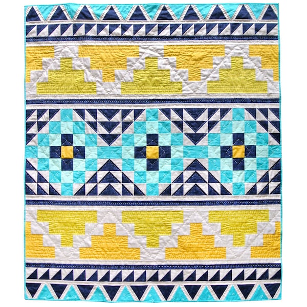 Tribal Quilt Pattern Etsy