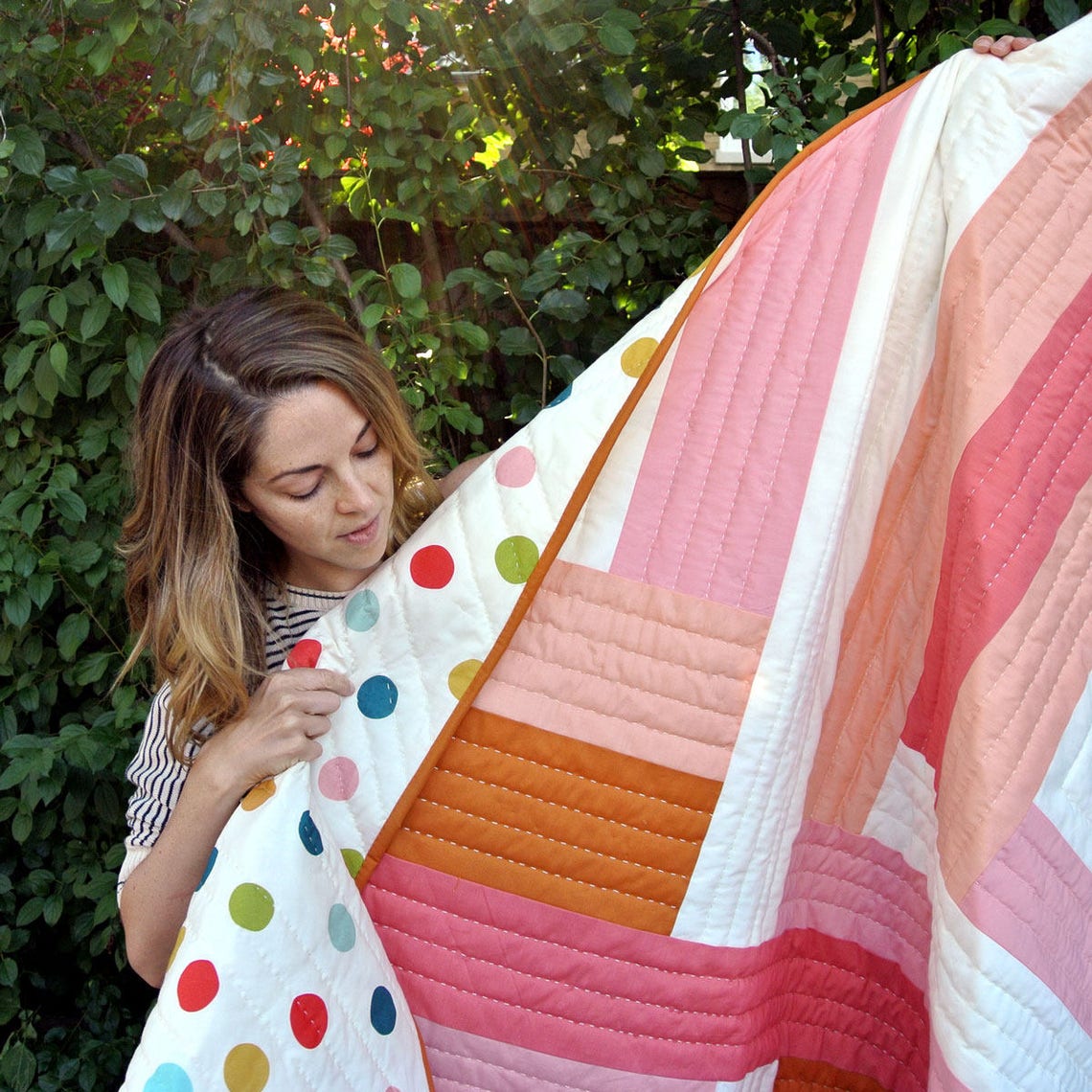 Maypole Quilt Pattern PDF Download Sewing for Beginners Etsy