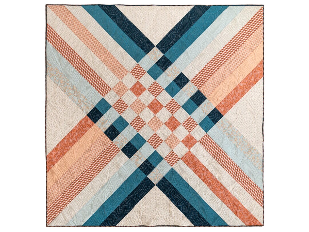Star Crossed Quilt Pattern PDF Download - Modern Quilting Design - Baby ...