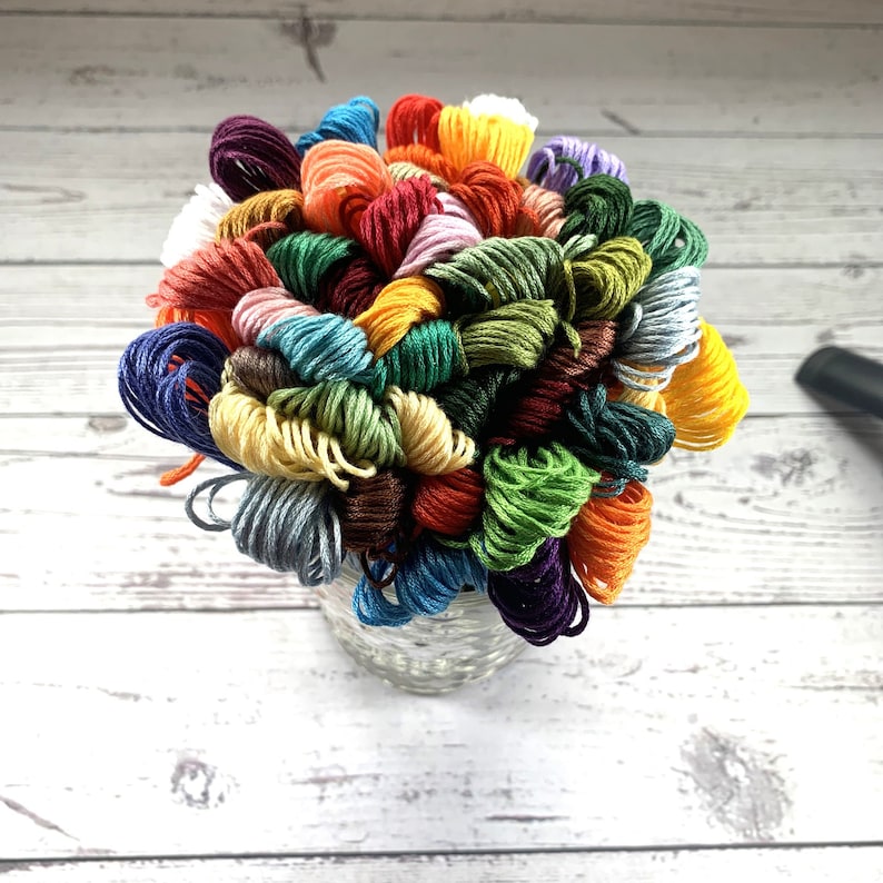 Colorful CXC Embroidery Thread