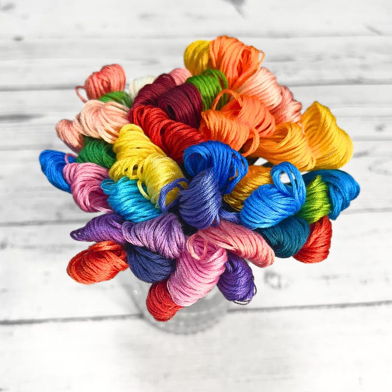 DMC Embroidery Floss | DMC Standard Line | Cross Stitch Thread - Etsy