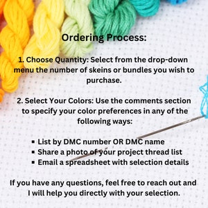 Colorful CXC Embroidery Thread