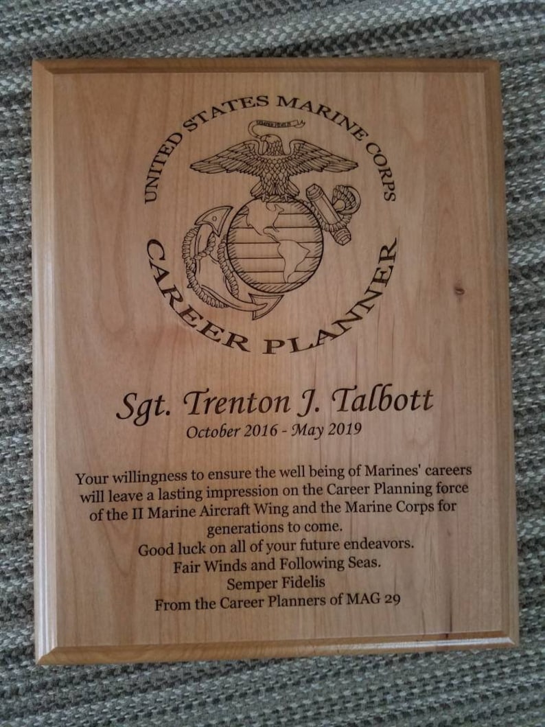 Custom Military Plaques Military Air Force Navy Marine Etsy Hong Kong