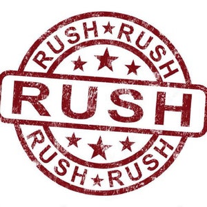 Rush This Order Service Fee - Rush Item Production Service Fee