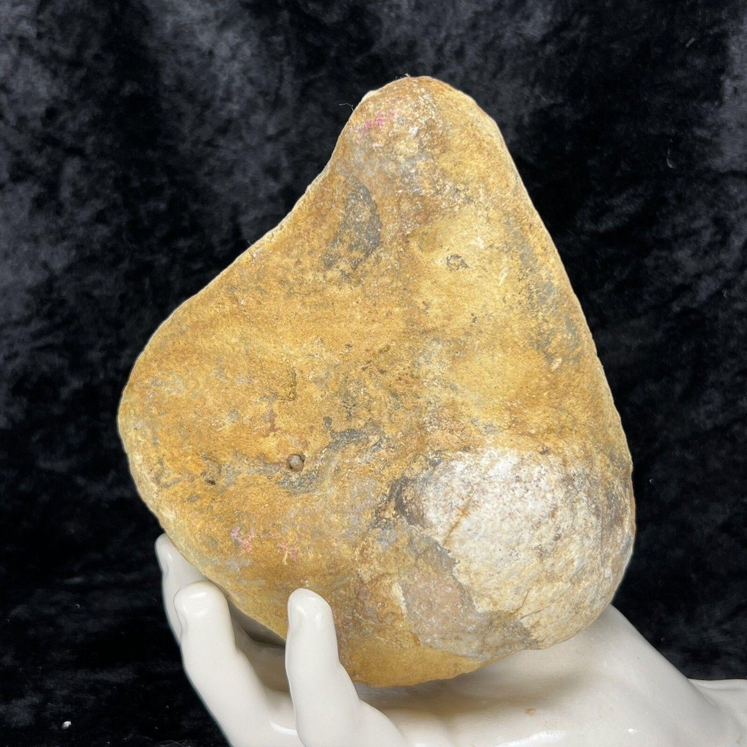 Quartz Rattler 5-1/2 Whole Geode in Sandstone Matrix Unopened Quartz Crystal Rattler ...