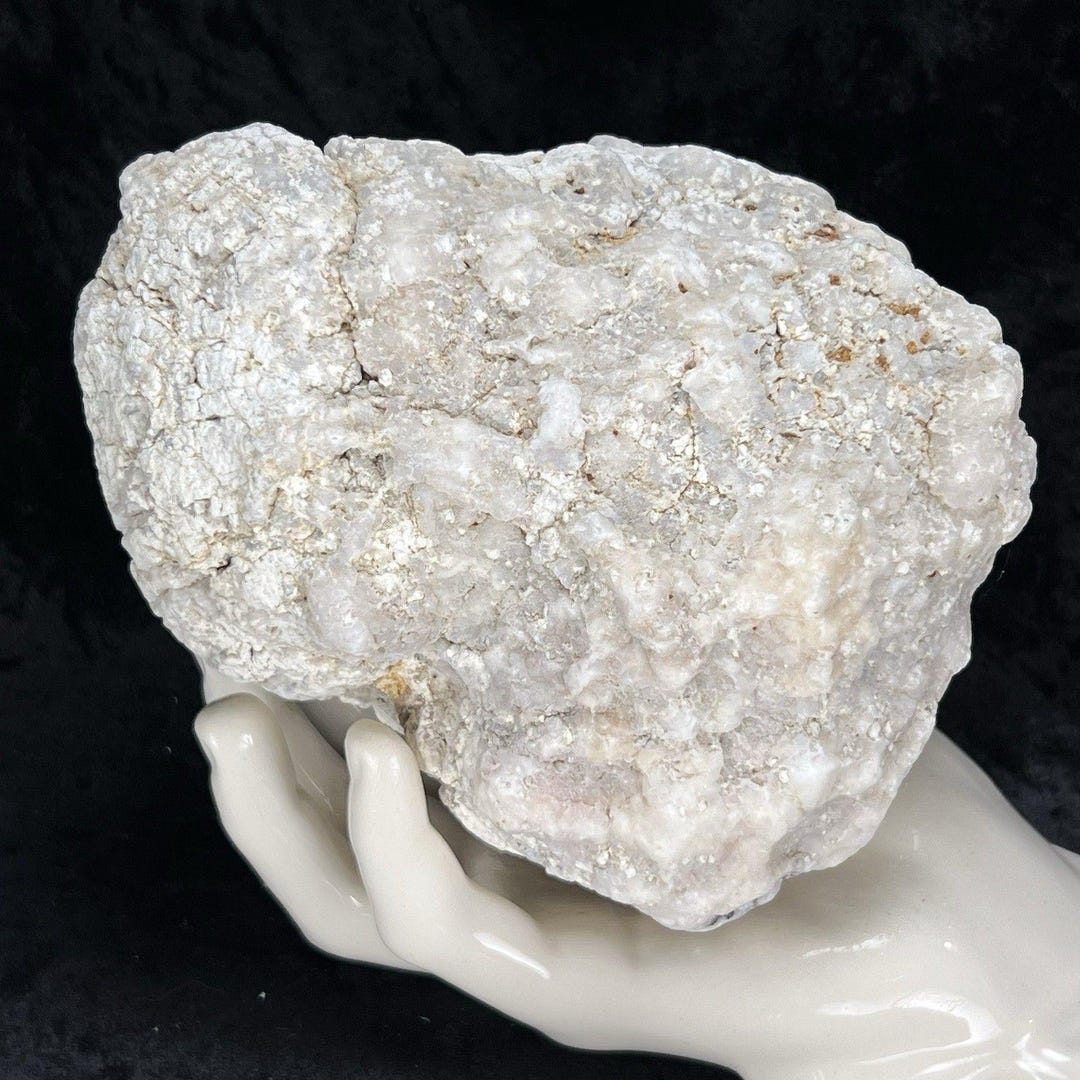 Quartz Rattler 5-1/4 Large Unopened Geode Crystal Rattler Quartz Uncut Break Your Own ...