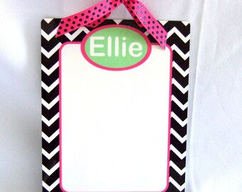 Personalized dry erase board,  message boards, home decor, room decor, memoboard, dorm decor,  kids room decor, idea white board