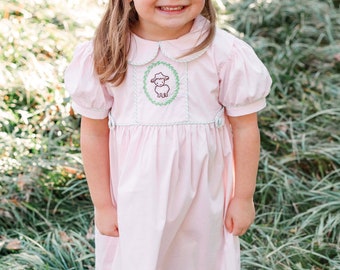 womens light pink easter dress