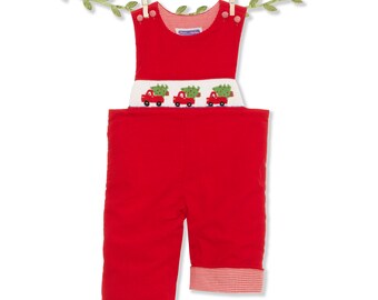 FREE SHIPPING! Smocked Christmas Longall