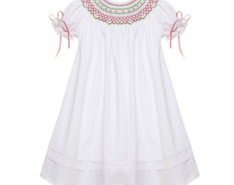 smocked little girl dresses