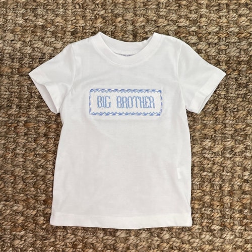 Promoted to Big Brother Shirt New Big Brother Sibling Shirt Etsy