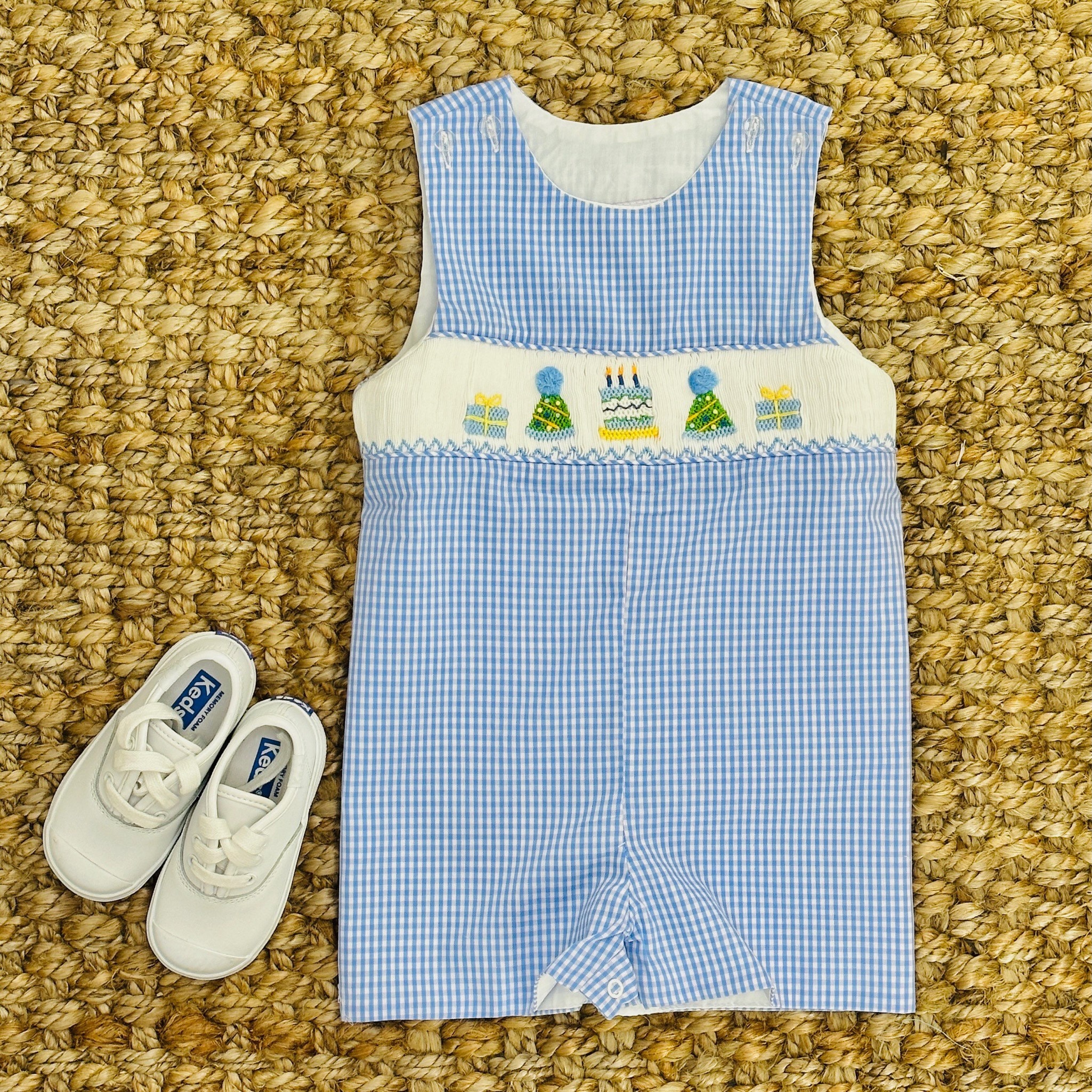 Smocked clearance birthday bubble