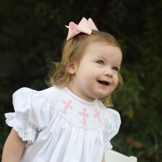 Girls' Clothing (Newborn5T) 3t Baptism Easter Christening New Smocked