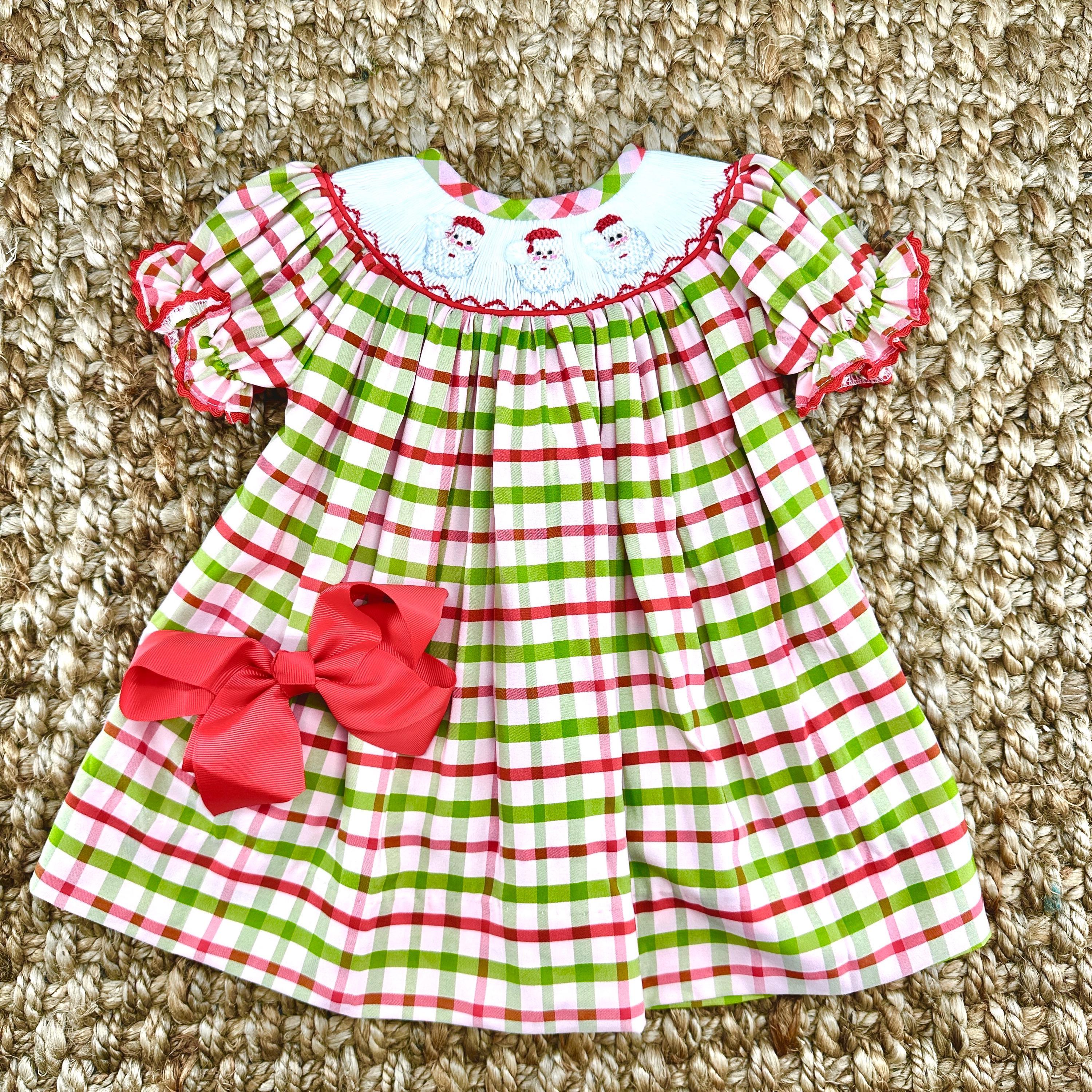 green and red plaid dress women The Genevieve Green Plaid Strapless Midi Dress