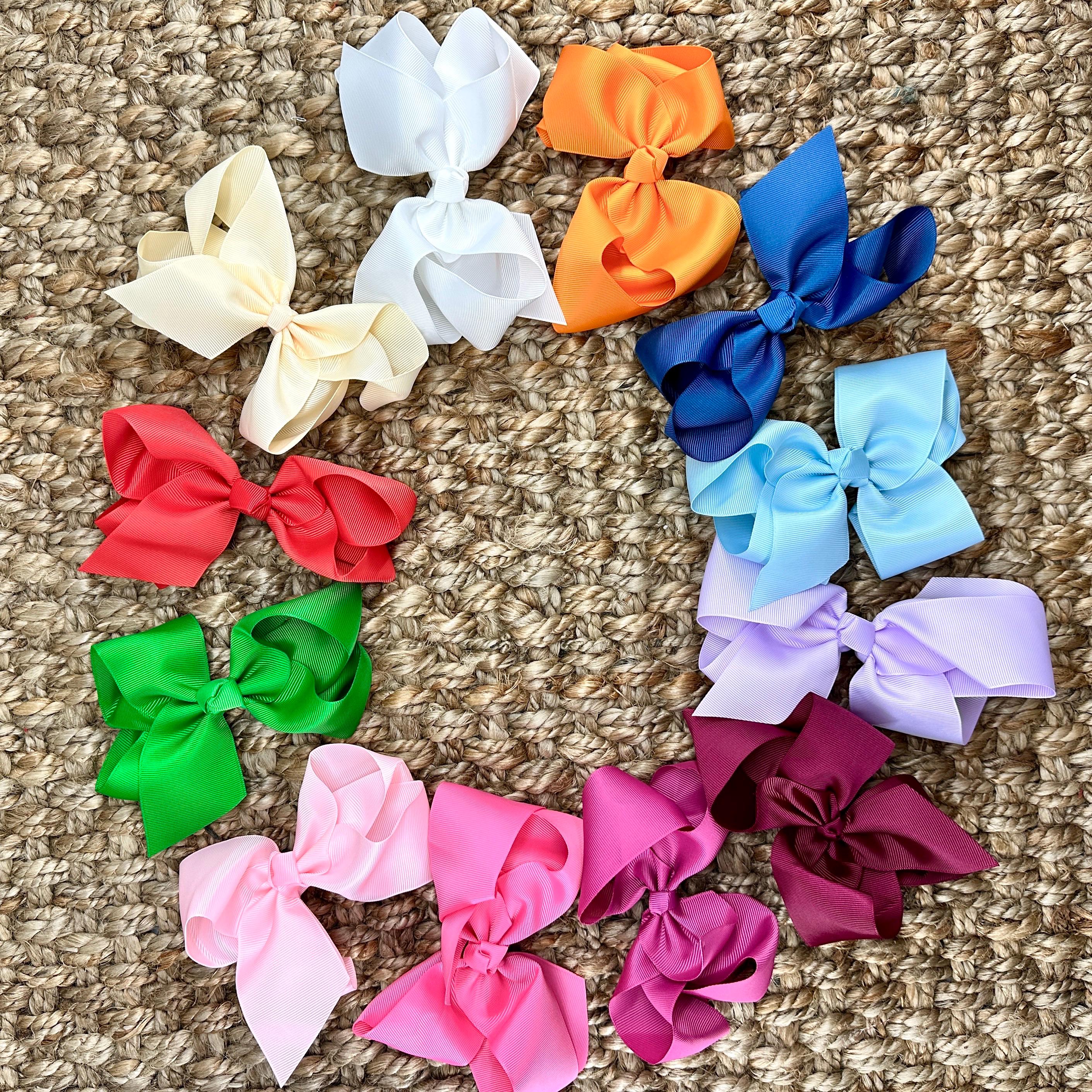 No Slip Hair Bows - Etsy