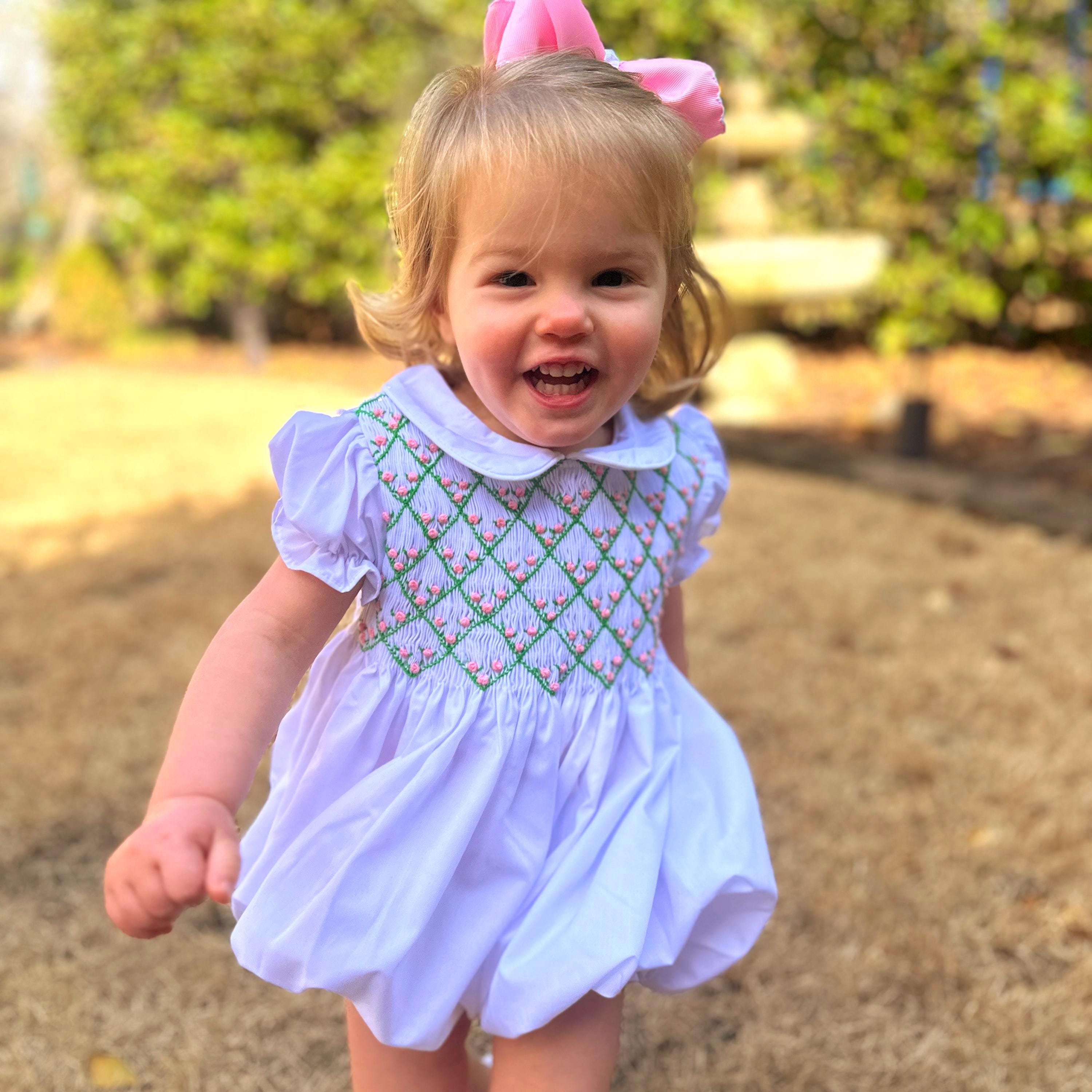 Princess Charlotte Smocked Dresses - Etsy