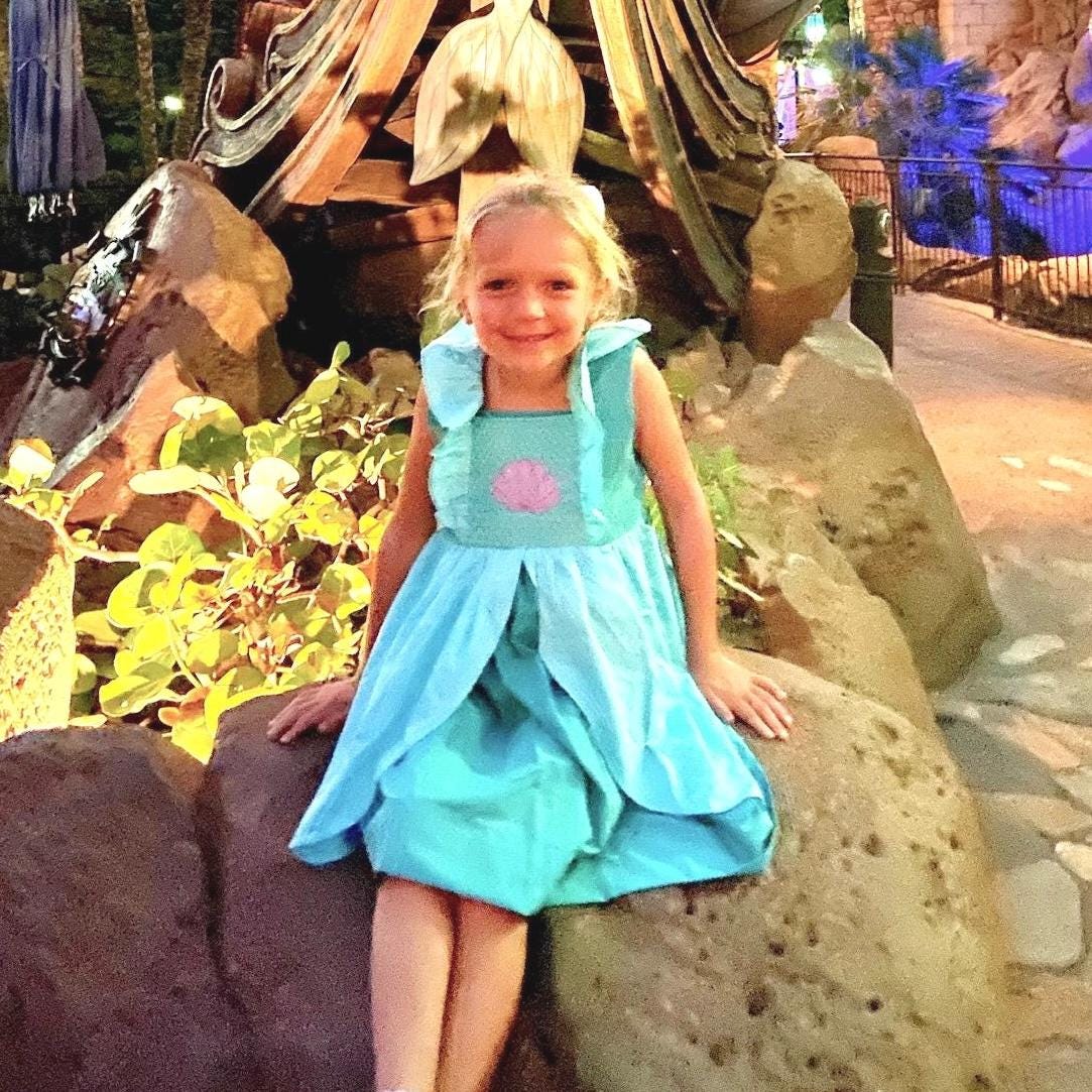 Little Mermaid Live Action Dress - Etsy