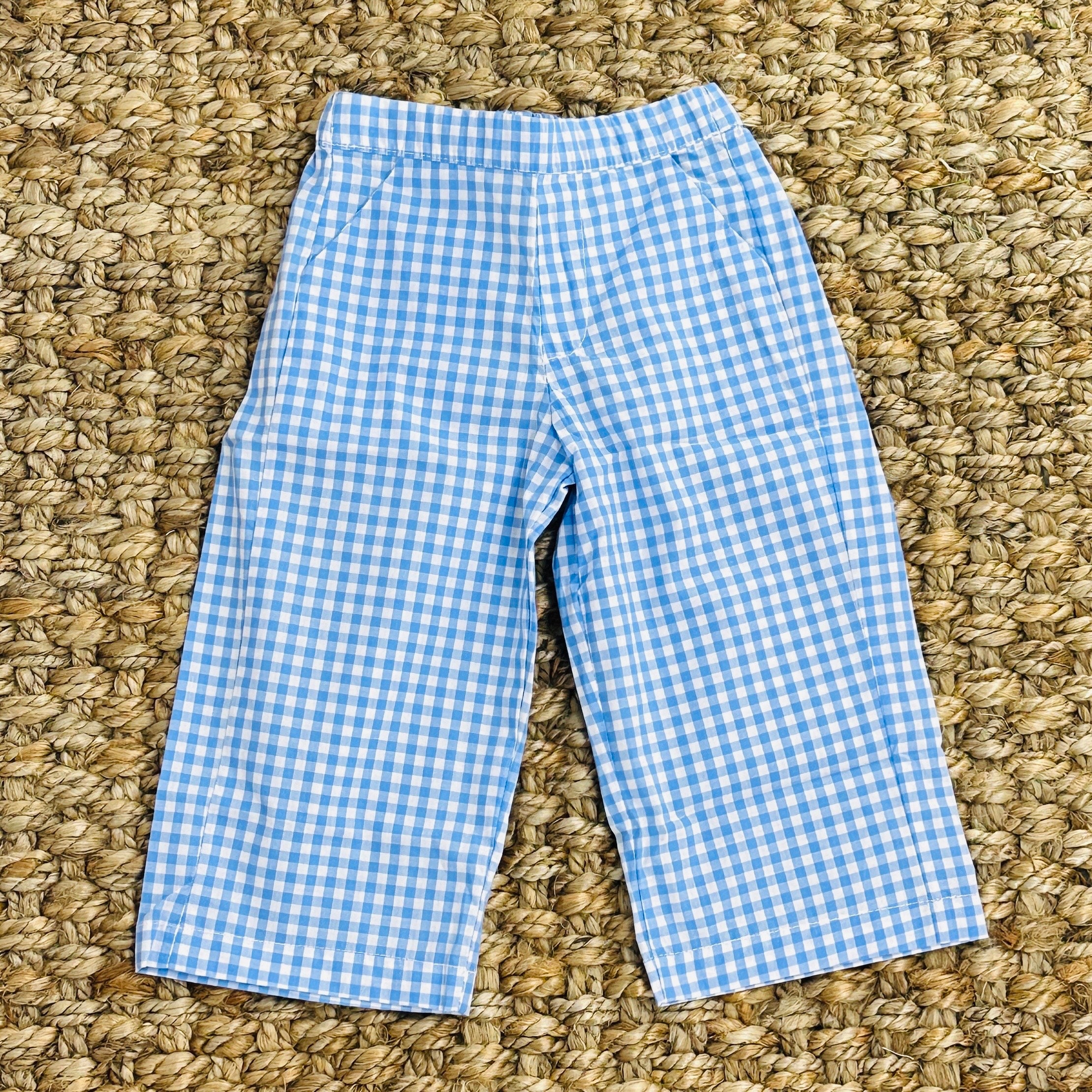 Gingham Pants Set - Etsy