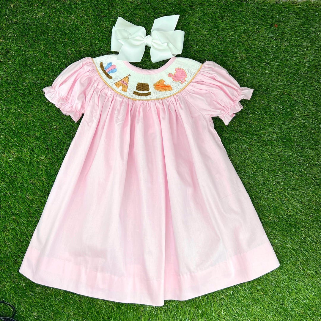 Emma Smocked Turkey Bishop