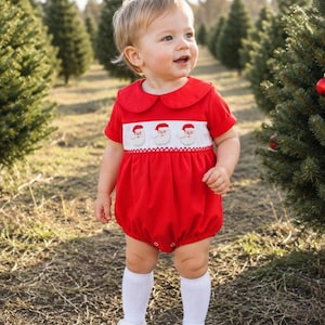 newborn smocked christmas dress Outfits beautiful green christmas dress A-Line Brown V-Neck Chiffon model7-0207 The Holiday Floral Custom US Size:US18