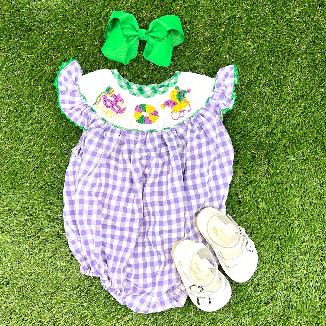 mardi gras toddler clothes