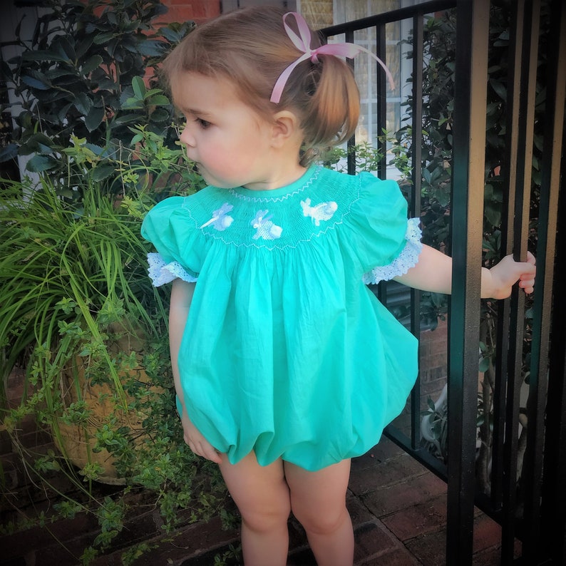 easter bubble romper
