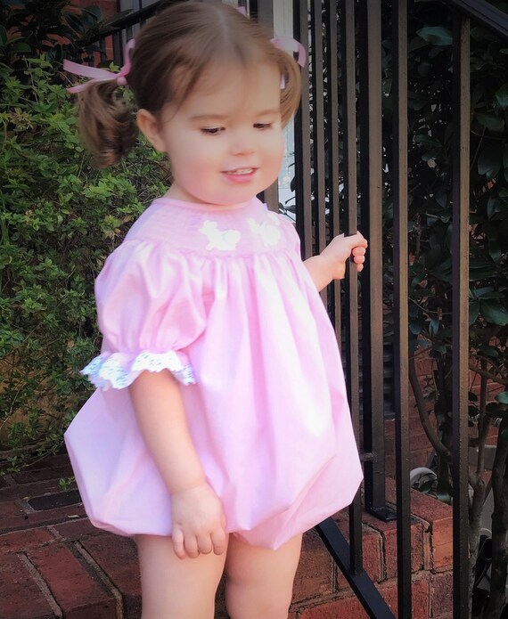 easter smocked bubble