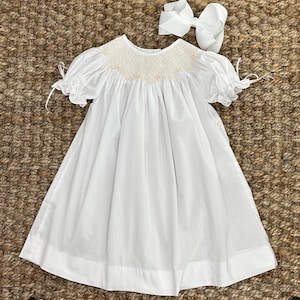 Leonor Wisteria Heirloom Smocked Dress main image 0