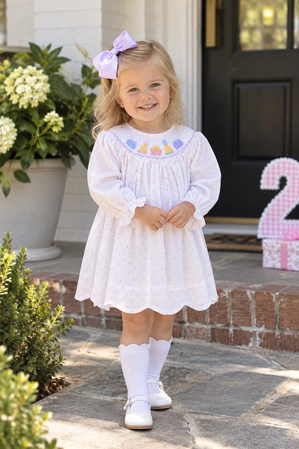 First Birthday Long Sleeve Dress