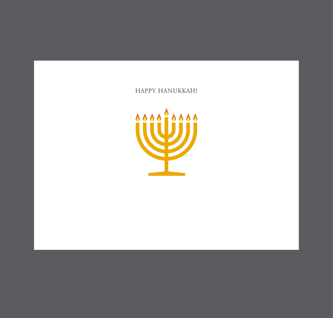 Hanukkah Cards Boxed Hanukkah Cards Modern Hanukkah Cards Etsy