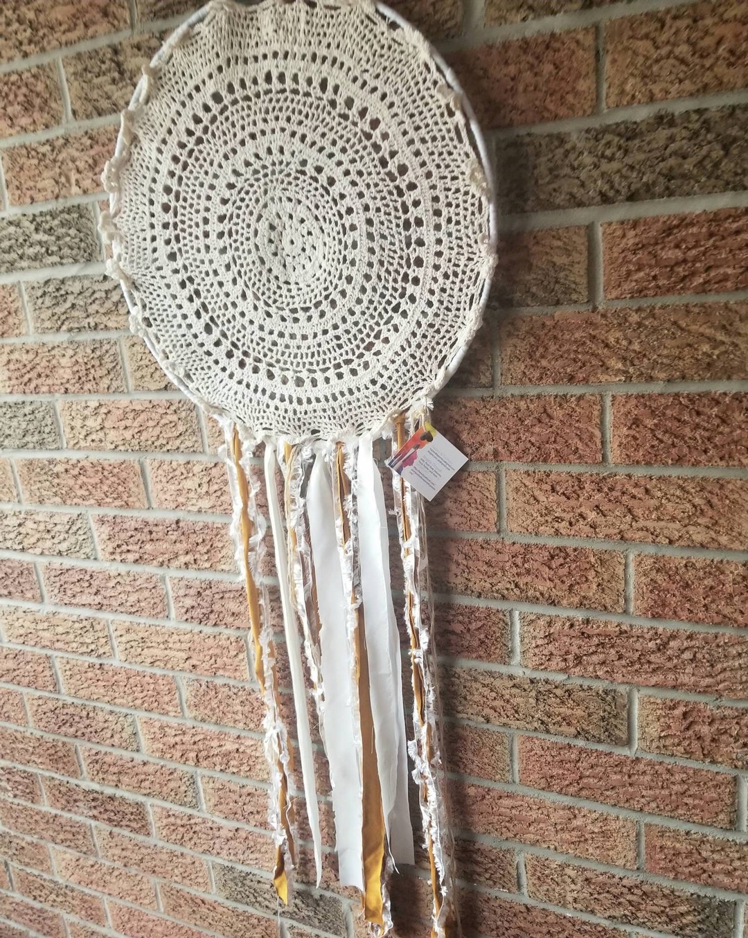 Doily Handmade Wall Hanging for Home Doily Wall Art Hoop Art Etsy