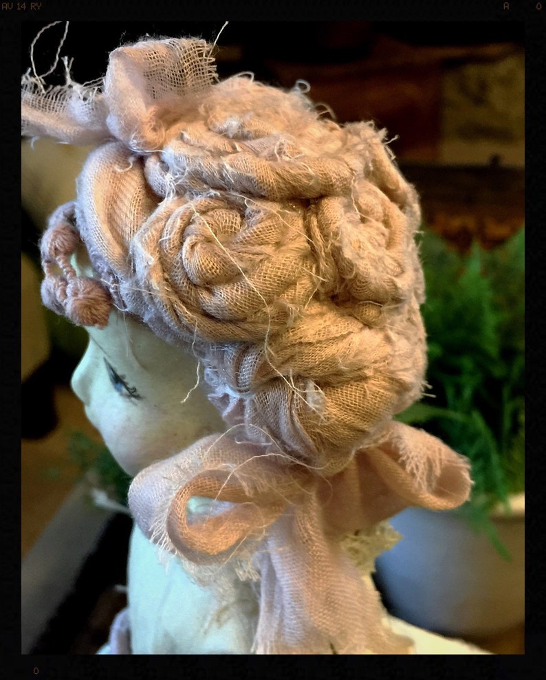 Beautiful Hand Painted Vintage Porcelain Doll Etsy