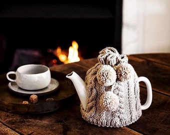 Cabled Tea Cosy knitting pattern
