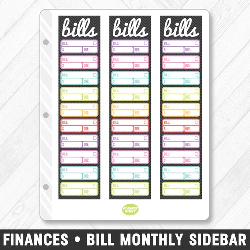 Printable Planner Size Monthly Planner A5 Half Letter &amp; Half | Etsy