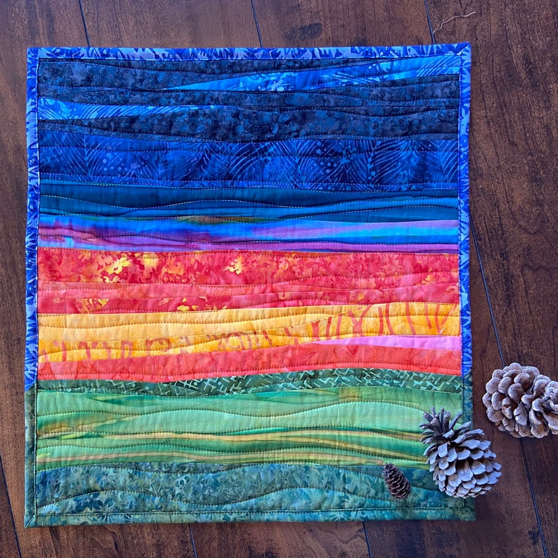 Landscape Quilt Patterns Etsy