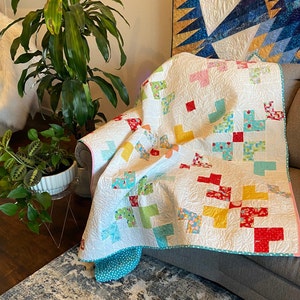 Cooking Fabric Quilt, Lap Size, Couch Throw