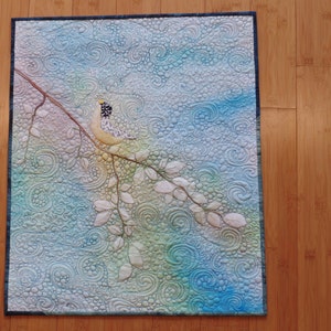 Sun Dyed Fiber Art Quilt, Published Piece in &quot;Art Quilting Studio&quot;,  Original Design
