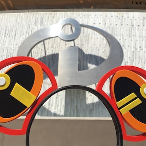 Incredibles 3D Printed Mickey Mouse Ears IllusionEars Headband