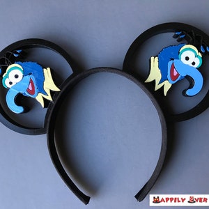 Gonzo Muppets 3D Printed Mickey Mouse Ears IllusionEars Headband