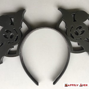 Halloween Mickey Bat 3D Printed Mouse Ears IllusionEars Headband